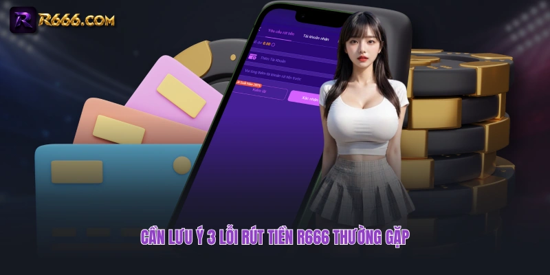 Cần lưu ý 3 lỗi rút tiền R666 thường gặp